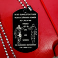 Engrave VKD005 - Call On Me Brother - German - Black - Viking Dog Tag