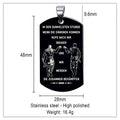 Engrave VKD005 - Call On Me Brother - German - Black - Viking Dog Tag