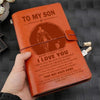 VKN011 (JD38) - Dad To Son - Your Way Back Home - Vintage Journal - Viking Notebook