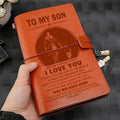 VKN011 (JD38) - Dad To Son - Your Way Back Home - Vintage Journal - Viking Notebook