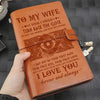 VKN021 (JD133) - To My Wife - Turn Back The Clock - Vintage Journal - Viking Notebook