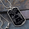 Soldier - Call On Me Brother - Black - Brazil - Luxury Dog Tag - Military Ball Chain