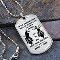 SD Call on me Brother Engraved Dog Tag 18K gold all style