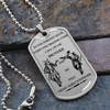 Samurai - Call On Me Brother - English - Luxury Dog Tag - Military Ball Chain