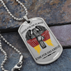 Soldier - Stand For The Flag Germany - Luxury Dog Tag - Military Ball Chain