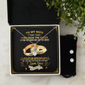 TM1 - TO MY WIFE, SOULMATE NECKLACE TURN BACK THE CLOCK CUSTOMIZABLE VALENTINE GIFT