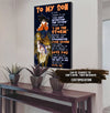 H1101 TO MY SON- I AM THE STORM - DRAGON BALL - GOKU - CANVAS POSTER