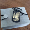 TM4 - To My Son- Dog Tag Two Side- Dragon Ball - Viking