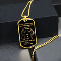 Br9 Call on me Brother - Dragon ball Goku Vegeta - Soldier - Engraved Dog Tag 18K gold all style