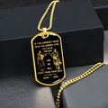 Br9 Call on me Brother - Dragon ball Goku Vegeta - Soldier - Engraved Dog Tag 18K gold all style